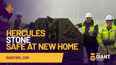 Hercules Stone Safe at New Home